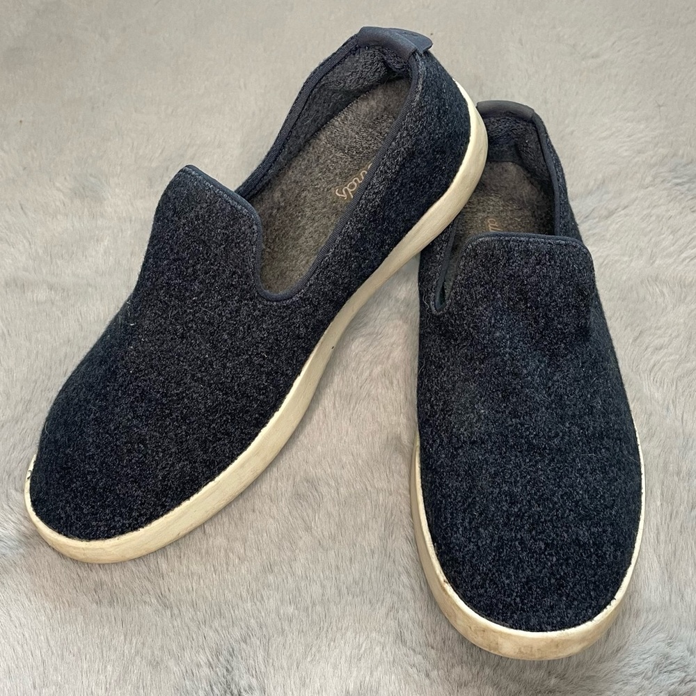 Allbirds Wool Loungers Navy Blue Size 8